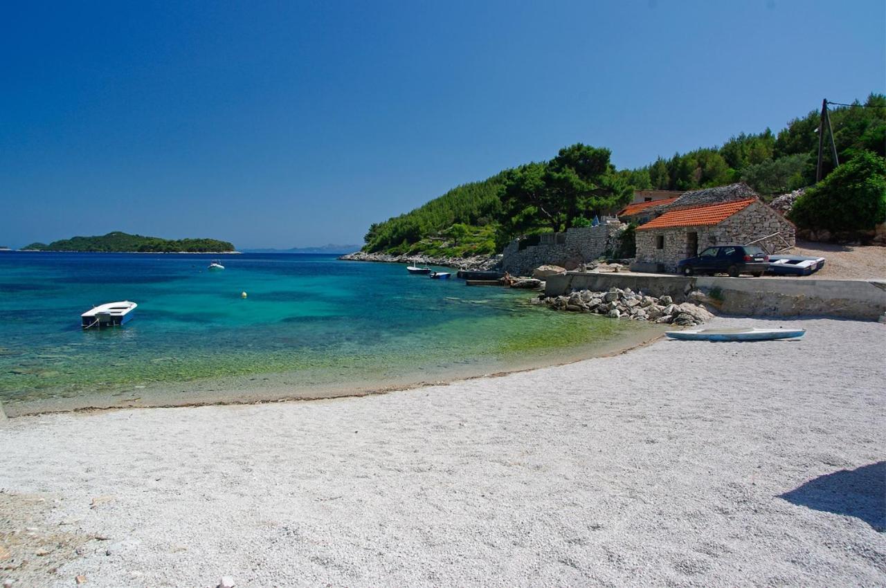 Apartments By The Sea Cove Zaglav, Korcula - 12208 Prizba Buitenkant foto