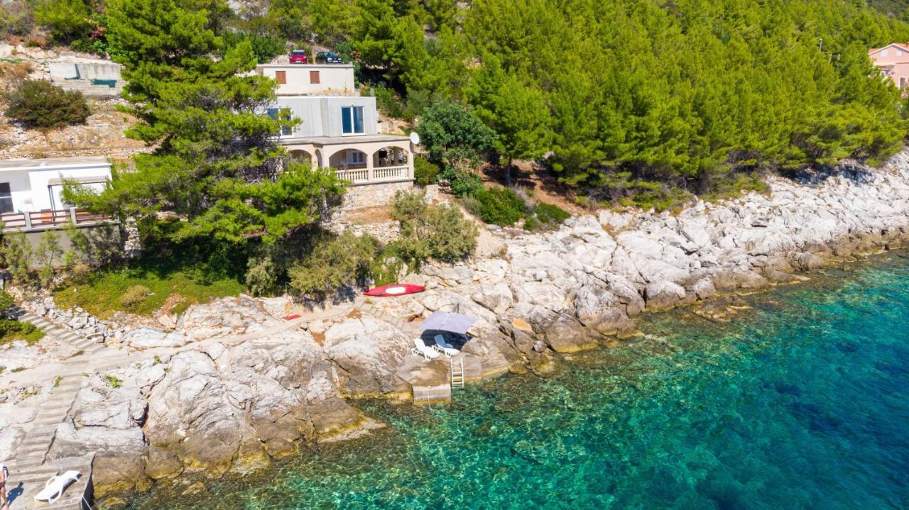 Apartments By The Sea Cove Zaglav, Korcula - 12208 Prizba Buitenkant foto